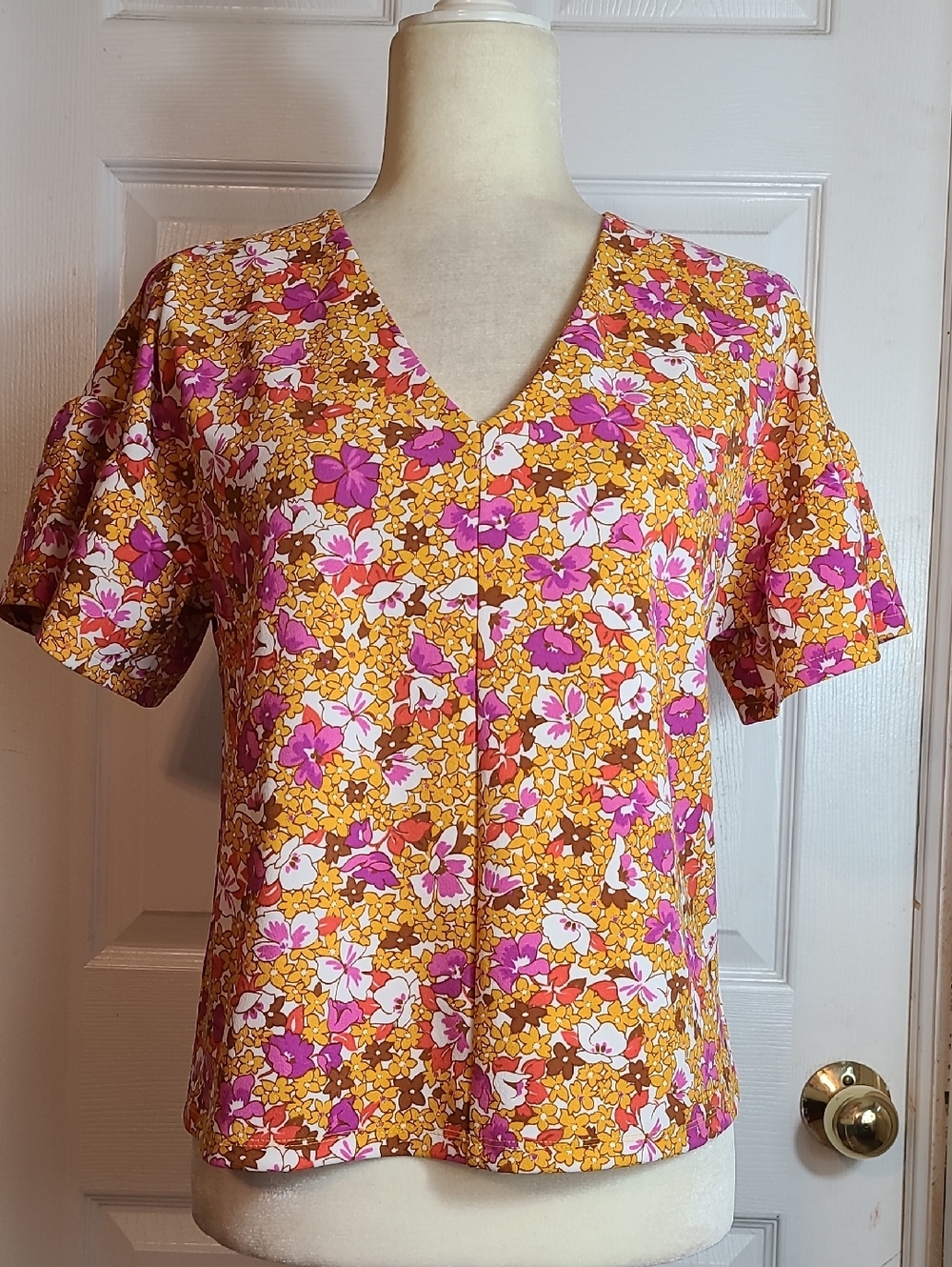 Ann Taylor Floral Blouse